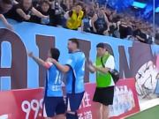 足协杯：大连英博1-0战胜申花晋级四强，黄子豪与米内罗双双染红